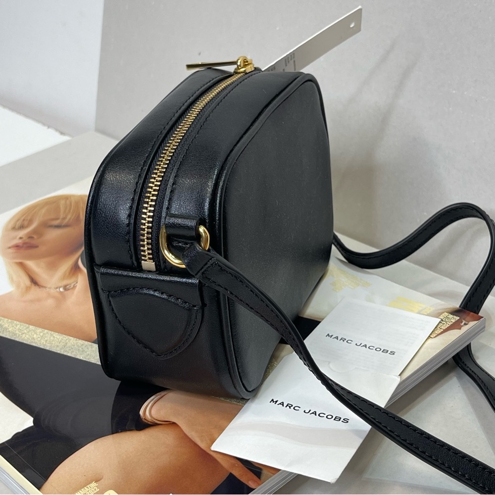 (new+tag) Marc Jacobs women leather crossbody black - Picture 12 of 14